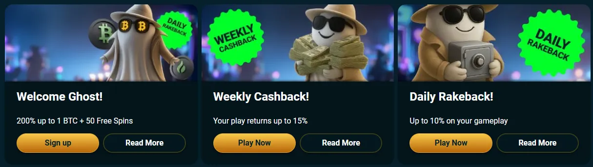 ghostino casino promotions